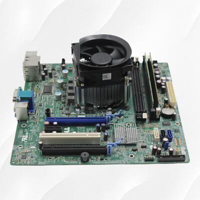 Dell 990 DT LGA1155 DMotherboard 0VNP2H W/Heatsink & I5-2400 SR00Q