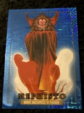 Mephisto #54 Blue Traxx 2024 Marvel Masterpieces ‘92 Platinum
