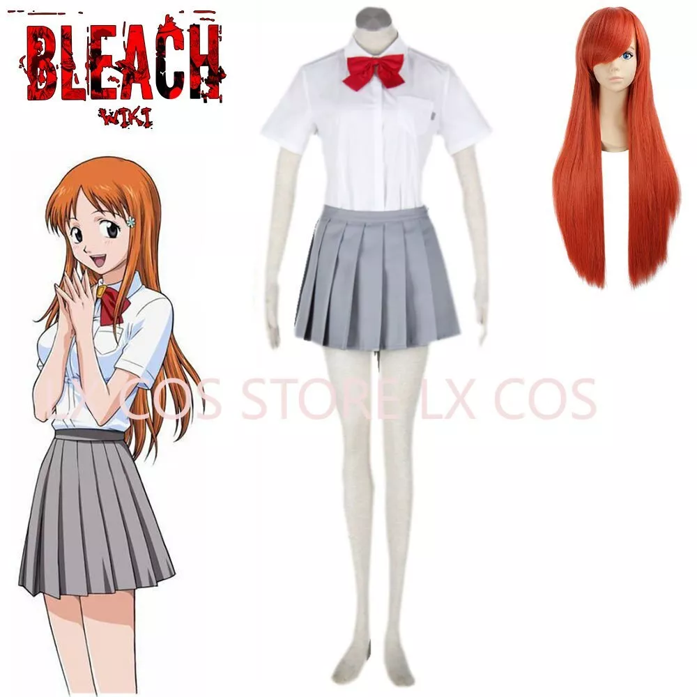 Bleach Karakura High School Girl s School Uniform Cosplay Costumes