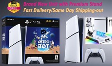  NEW PlayStation 5 Slim Console Digital ASTRO BOT Bundle with Charging Stand