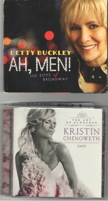 2 CD BROADWAY DIVAS : BETTY BUCKLEY Ah, Men !  KRISTIN CHENOWETH Art of Elegance