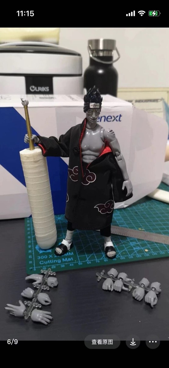CUSTOM 1/12 shf Hoshigaki Kisame 6 inch figure | eBay