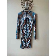 PrettyLittleThing Bodycon Snakeprint Dress Size 8 NWT