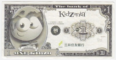 Kidzania Kid Money 1 Kidzo 2005 Vf Ebay