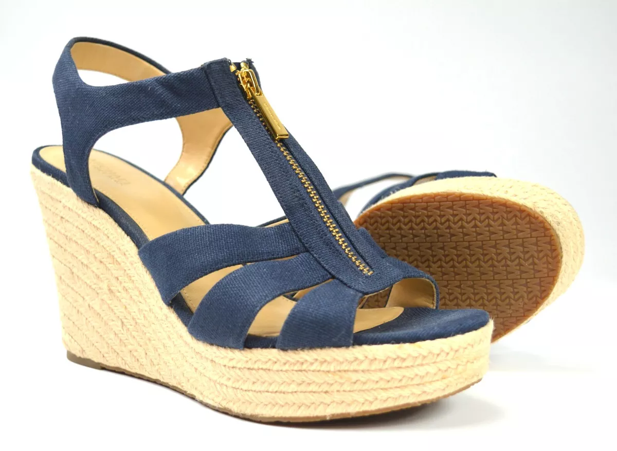 Michael kors berkley wedge sandals sales