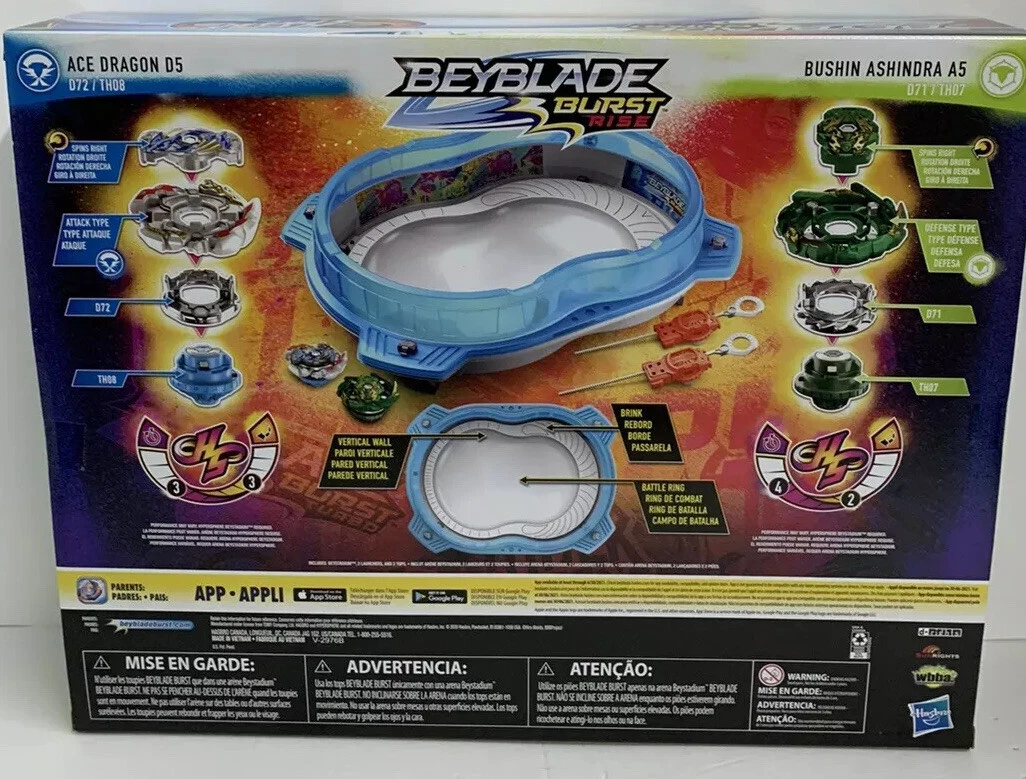 Arène + 4 toupies Beyblade - Beyblade