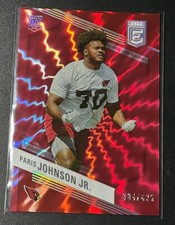 2023 Panini Donruss Elite #174 Paris Johnson Jr RC Aspirations Shimmer /625 