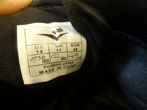 Women's Size 14 Black and Purple High Top No Limit Cheer Shoes by V-RO - Picture 7 of 7