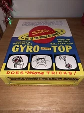 Saturn Gyro Gyroscope Top Countertop Display Box W/ All 12 Toys Sealed
