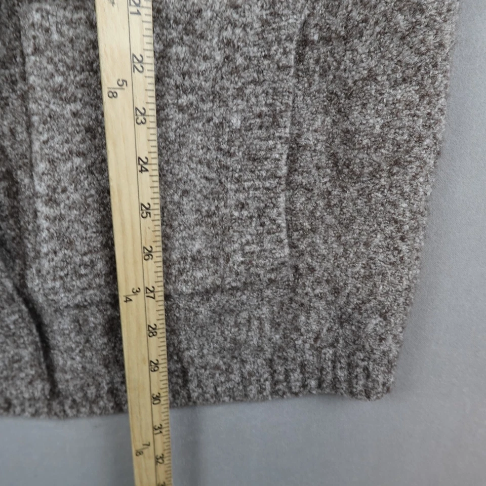 Sudadera con capucha envolvente Athleta Mill Valley Merino Yak frente abierto Boucle suave para mujer talla XXS Foto 3 de 4