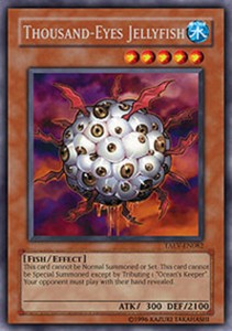 Thousand-Eyes Jellyfish - TAEV-EN082 - Rare - 1st Edition x3 - Near Mint
