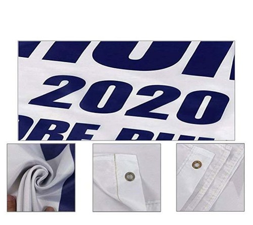 3x5 Ft Trump 2020 No More BS President Flag President Donald Trump w - Picture 2 of 3