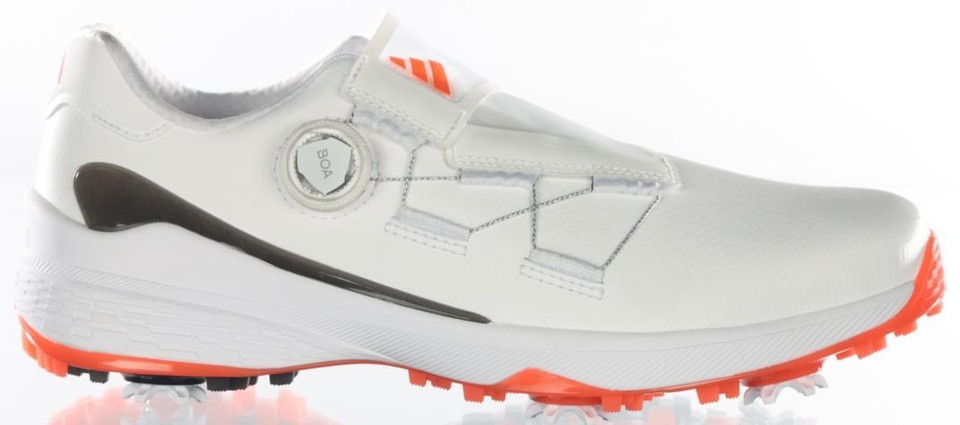 adidas ZG23 BOA Golf White Semi Solar Red for Sale | Authenticity