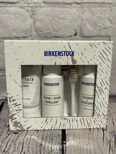NEW BIRKENSTOCK SHOE CARE KIT, DELUXE REFRESHER,CLEANER,SEALER,BRUSH