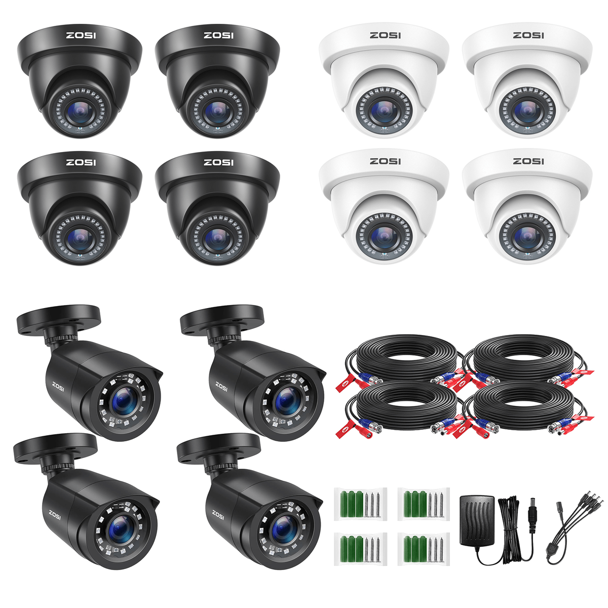 Weatherproof Camera Shields 4-Pack Outdoor Security Camera Weather ...