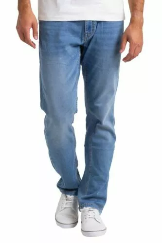 Herren Slim Fit Jeanshose Stretch Designer Hose Super Flex Denim Pants - Bild 31 von 36