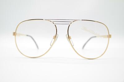 Vintage Renato Balestra RB 560/995 Gold Silver Oval Glasses Frames NOS |  eBay