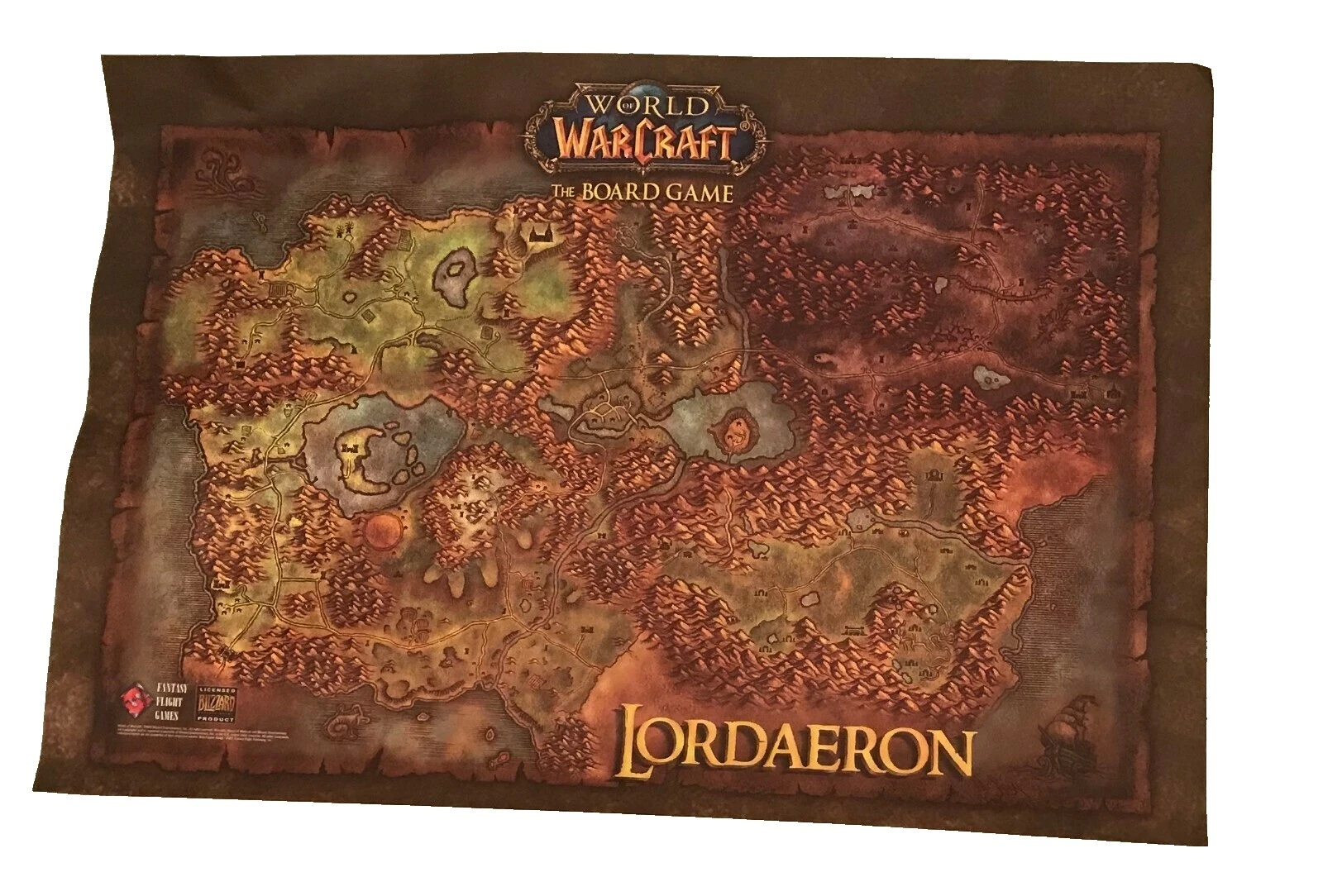 Fantasy Flight Games Maps Contemporary Manufacture Board & Traditional Games