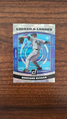 (ITEM 195) 2023 Donruss #LL5 Locked and Loaded Vector Mariano Rivera