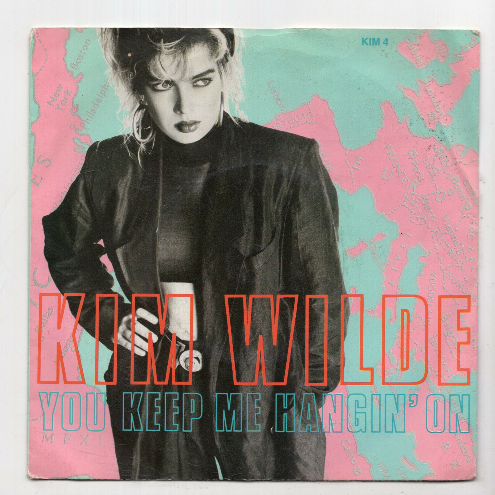 (I741) Kim Wilde, You Keep Me Hangin' On - 1986 - 7"" vinyl