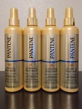 Lot of 4 Pantene Pro-V Leave-In Conditioning Hair Mist Repair Detangler 8.50 oz