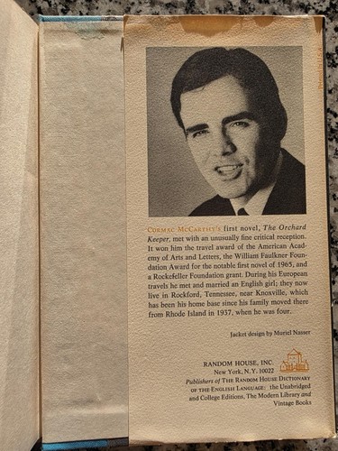 Erstausgabe signiertes Buch Outer Dark von Cormac McCarthy 1968 SELTENES BUCH - Bild 6 von 16