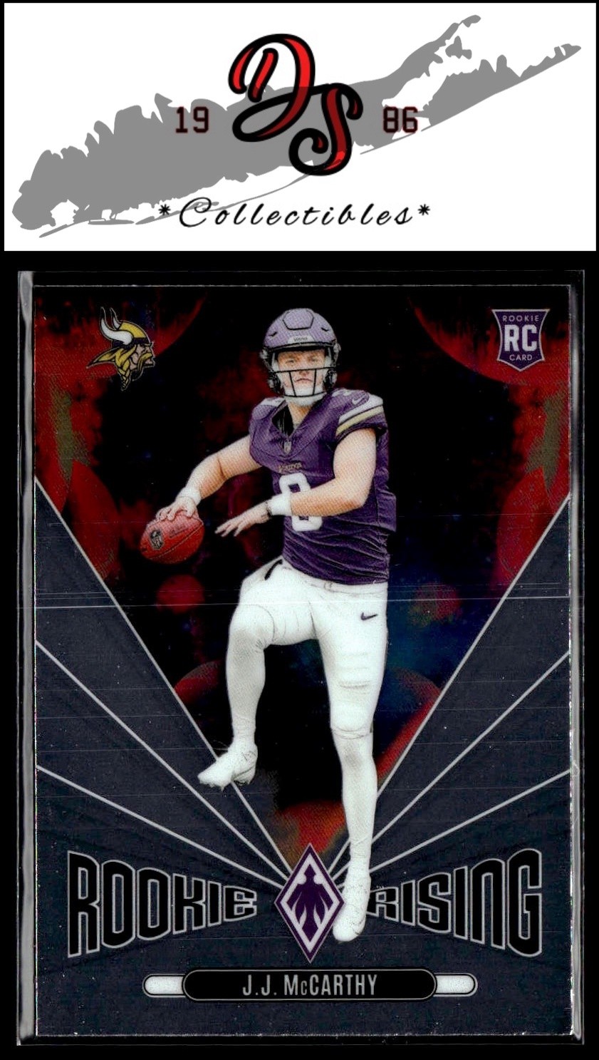 2024 Panini Phoenix #RR-JMY J.J. McCarthy Rookie Rising Stars Minnesota Vikings