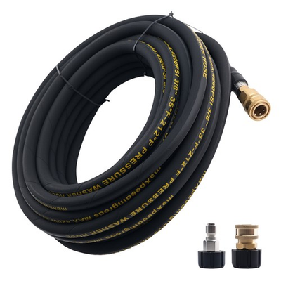 #ad #ad 50ft 3 8quot; Pressure Washer Hose 4200PSI M22 14mm to 3 8quot; Quick Connect Coupler $60.62