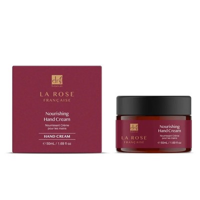 Dr Botanicals Francaise La Rose Nourishing Hand Cream, NIB, SEALED, 50mL, 1.7 oz