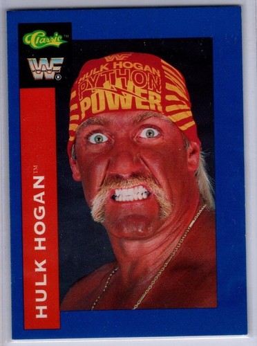 Hulk Hogan #1 1991 Classic WWF card