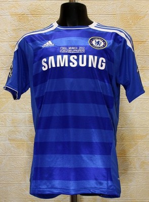 FC Chelsea 2012 UEFA CL final Munich jersey shirt Drogba #11 | eBay