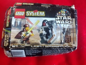 Star Wars, Lego, 7101, Lightsaber Duel, Parts, Not Complete