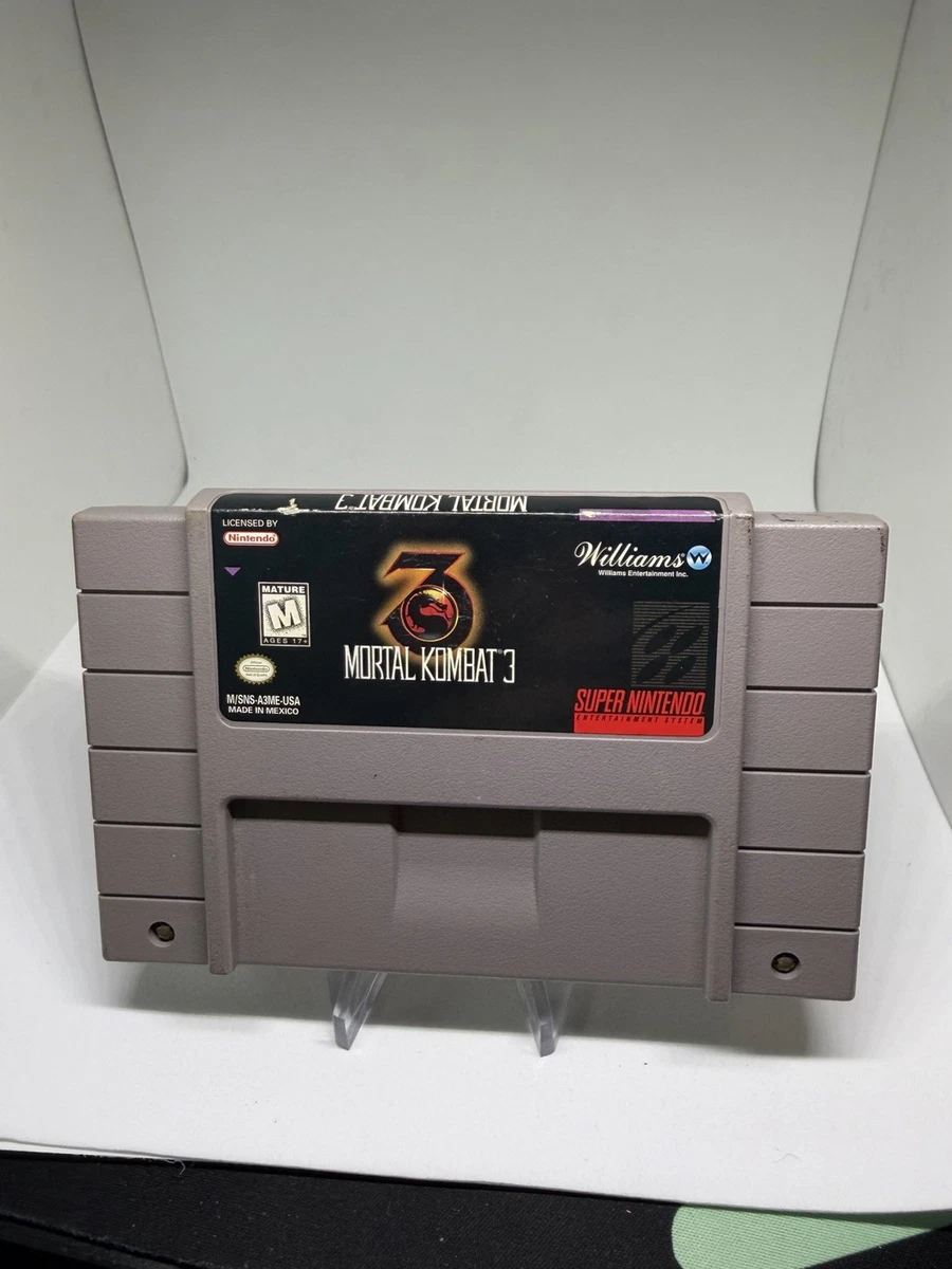 Nintendo SNES Mortal Kombat 3 Video Games for sale | eBay