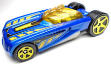2020 HOT WHEELS PHARODOX BLUE 1:64 DIECAST 2 3/4" RACE CAR WITH YELLOW & BLACK