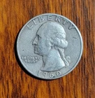 1960 Denver Silver Quarter dollar.
