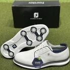 FootJoy Traditions Leather Mens Golf Shoes WHITE Choose Size / Width NEW!