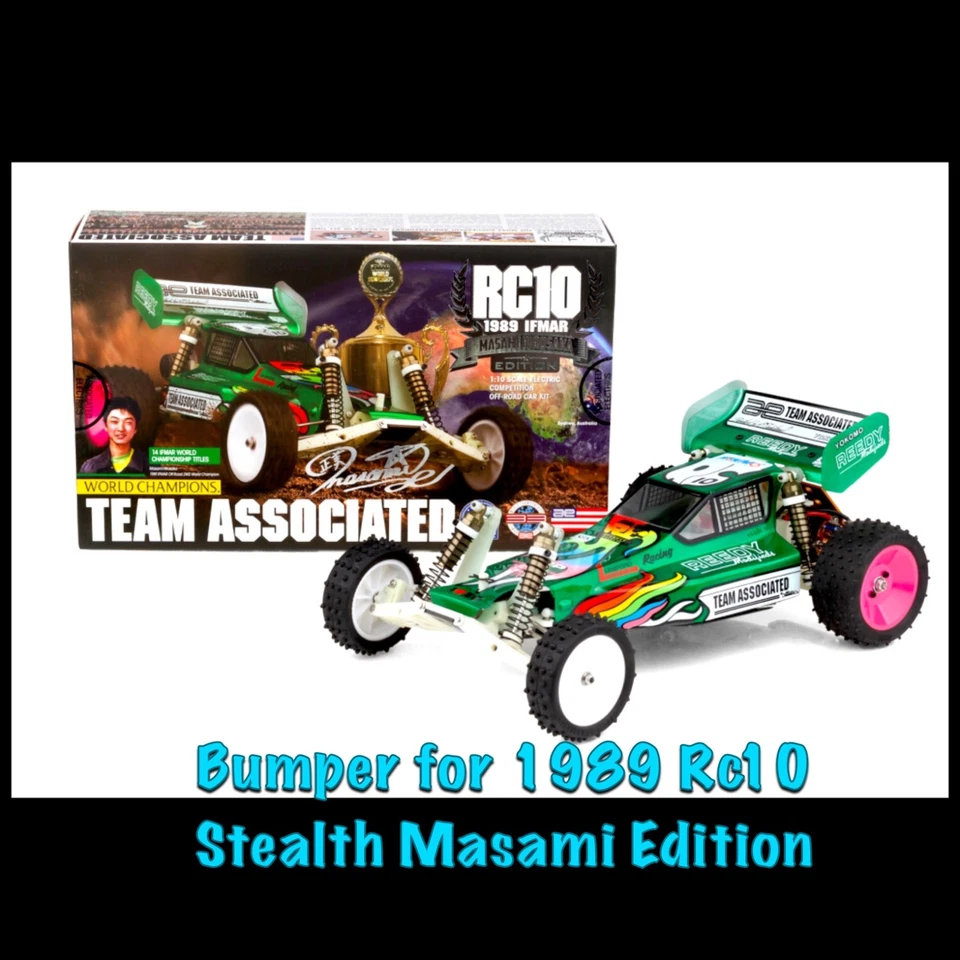 Front bumper for 1989 RC10 Stealth Car Masami Edition Team Associated - Image 2 of 4