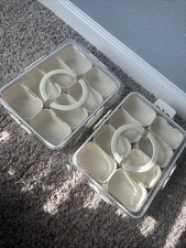 Two storage containers with lids