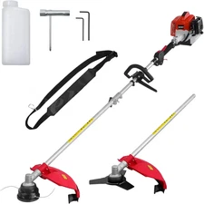 Weed Wacker Gas Powered 31cc Gas Trimmer Edger Mower 10inch Brush Blade 4stroke