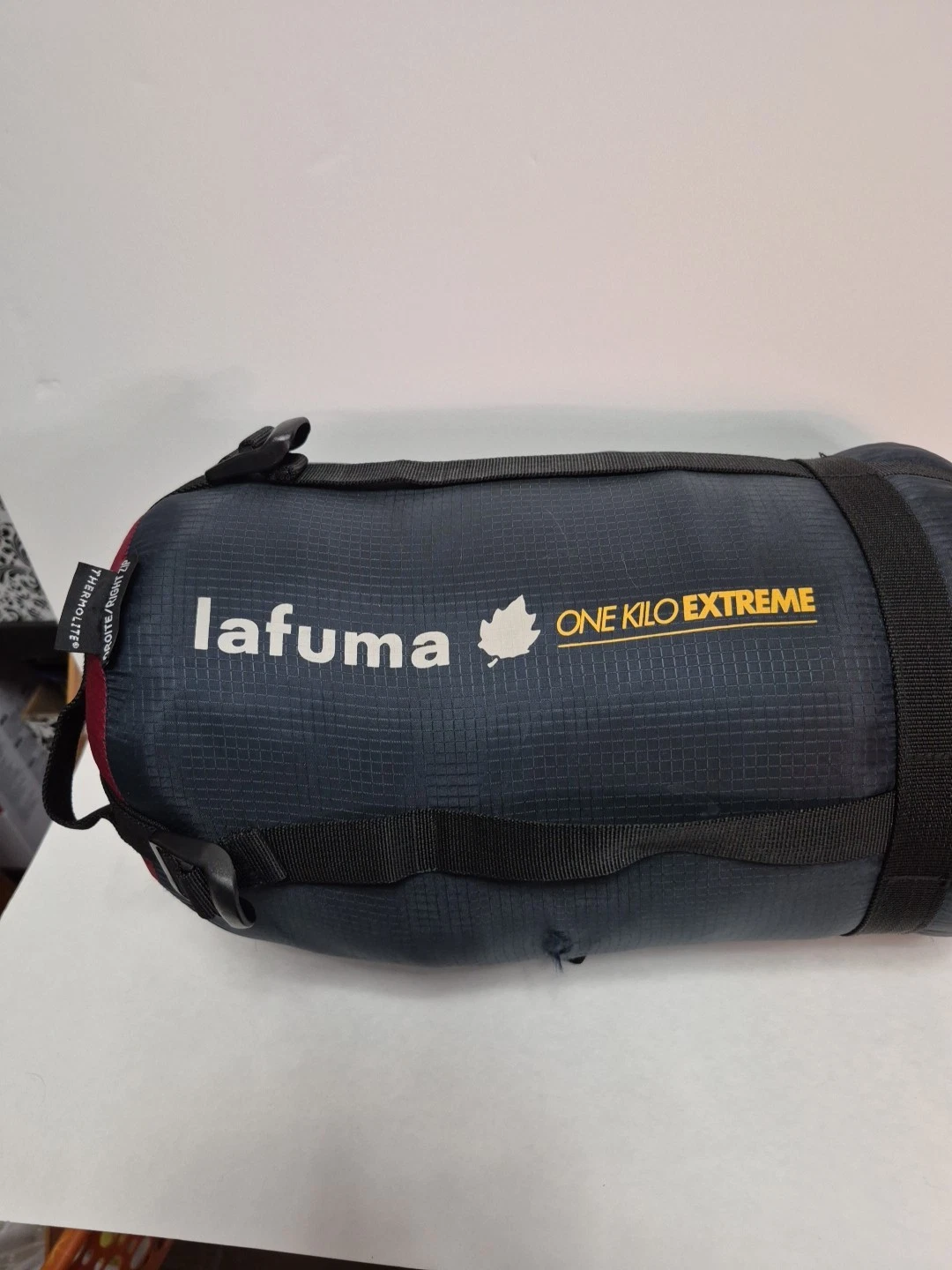 Lafuma One Kilo Extreme Sleeping Bag 7 Ft. Thermometer Droite/right Zip