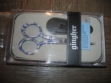 Gingher Collectable Designer Embroidery Scissors  Criss  4" NIB 01-004054