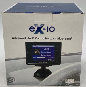 Alpine EX-10 Advanced iPod Controller With Bluetooth Car Audio New In Box