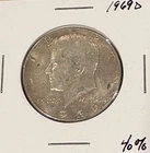 1969 D 40% Silver JFK Half Dollar