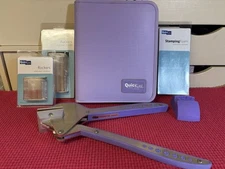 Lot Of QuickKutz System, Alphabet, Number And Decorative Dies, Accessories, Case