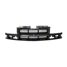 Grille For 1998-2003 Chevrolet S10 2001-2005 Blazer Black Shell And Mesh Insert