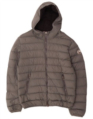 Colmar Mens Hooded Padded Jacket IT 48 Medium Grey BM05