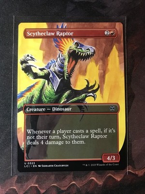 MTG Scytheclaw Raptor Borderless Lost Caverns of Ixalan LCI 0323 NM