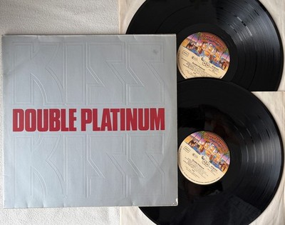 KISS Double Platinum Vinyl 2LP FOC Casablanca Hardrock * RARE