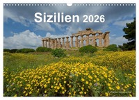 Sizilien 2026 (Wandkalender 2026 Din A3 Quer), Calvendo Monatskalender Dauerer