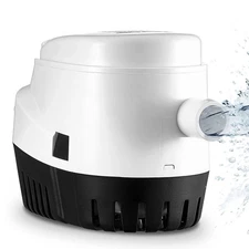 Bilge Pump, 750GPH 12V Automatic Submersible Boat Bilge Water Pump with Float Sw